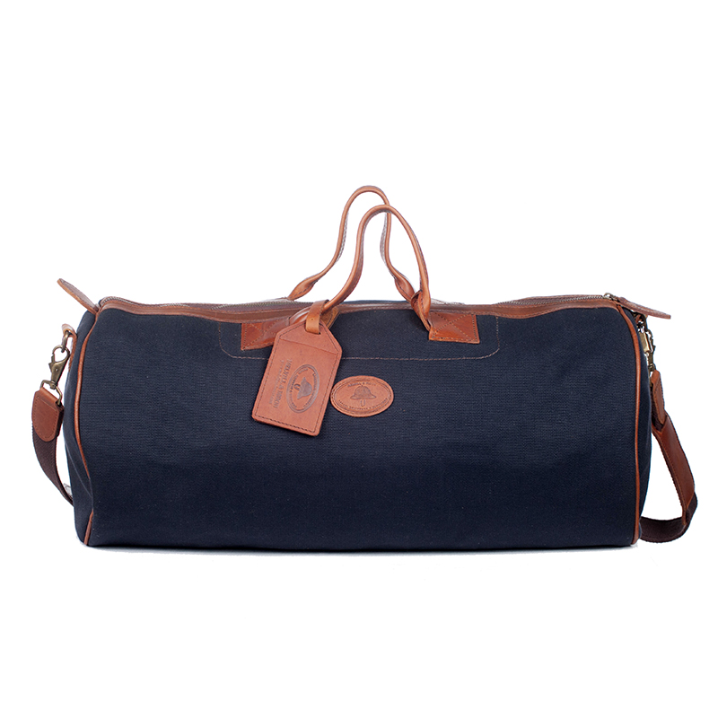 Safari Duffel Short Black Canvas 2SDSB (2)