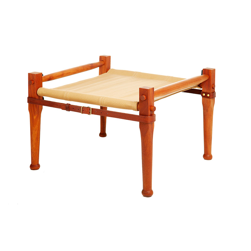 Roorkhee-Foot-Stool-RFS-(sand-canvas-&-Mahogany)-1