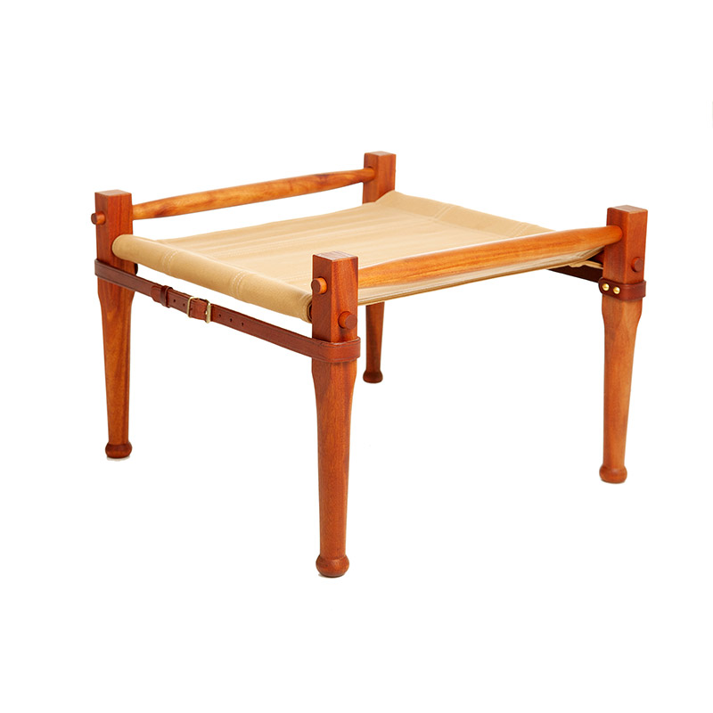Roorkhee-Foot-Stool-RFS-(sand-canvas-&-Mahogany)-2-