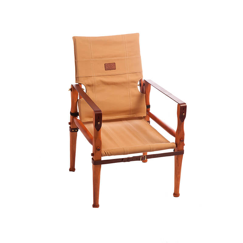 RCC--Roorkhee-Chair-(STD)-in-Mahogany-&-Sand-Canvas-1